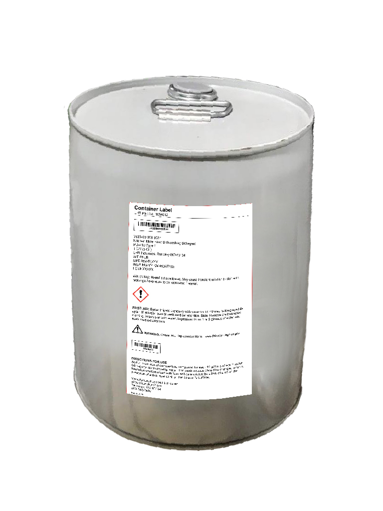 Dishwashing Compound, Type II, 5 Gallon 