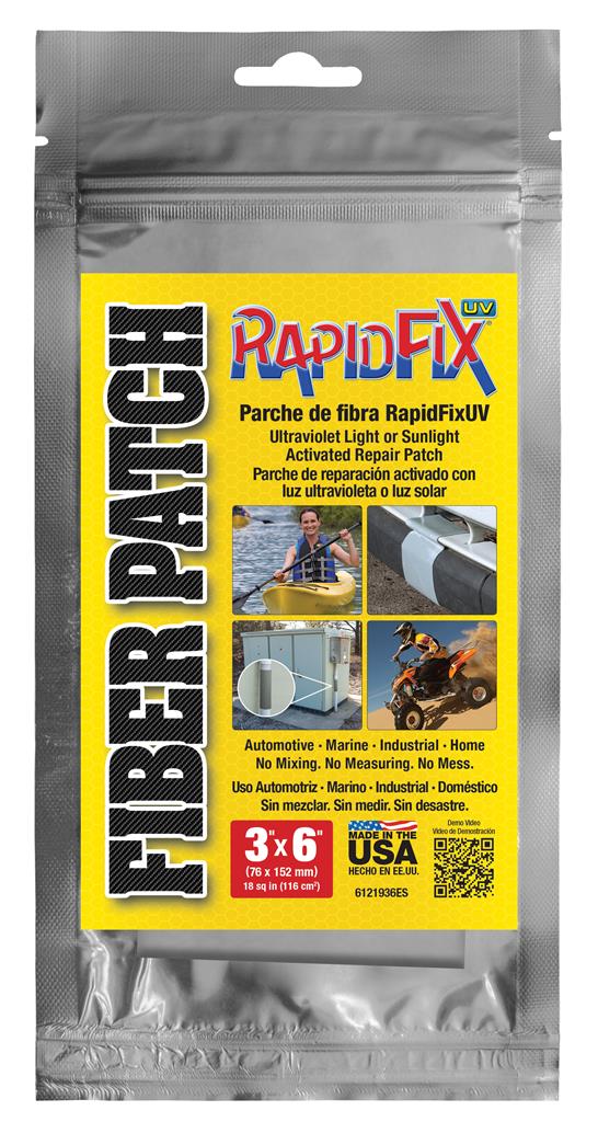RapidFix UV Fiber Patch 3"x6"