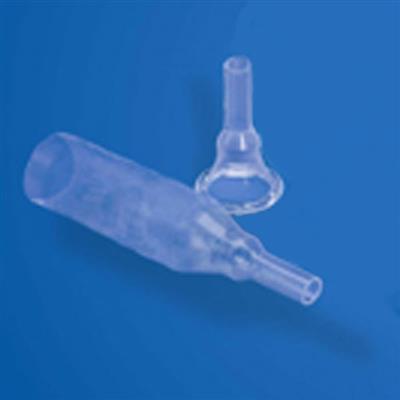 Male External Catheter, w/Skin Wipe, Medium